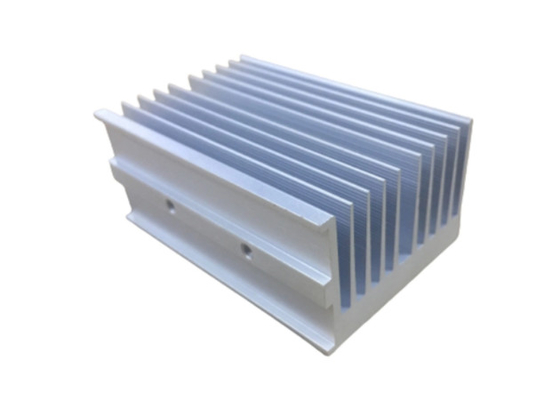 Profils en aluminium d'extrusion de radiateur de haute performance polissant pour élém. élect.
