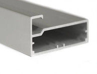 L'extrusion en aluminium profile 6061 Poweder anodisé qu'argenté a peints