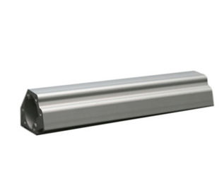 6082, 2A12, 2024, 7075, 7055, 7150 Profiles extrudés en aluminium anodisé argenté / découpe / forage / usinage CNC
