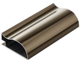 6061 profils en aluminium structurels anodisés d'extrusion, profil en aluminium industriel