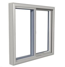 Profil adapté aux besoins du client de fenêtre en aluminium, fenêtre de Silding/tissu pour rideaux/porte