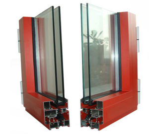 Saupoudrez les extrusions en aluminium peintes de profil avec l'usinage de finition