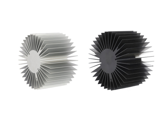 ISO9001 Profiles d'extrusion de dissipateur de chaleur en aluminium Polissage pour une dissipation rapide de la chaleur