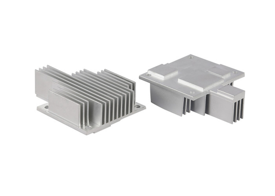 Profiles d'extrusion de dissipateur de chaleur en aluminium haute performance finition mate