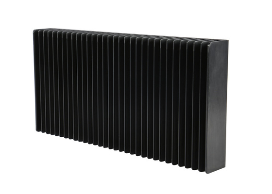 6063 T5 Profiles d'extrusion de dissipateur thermique en aluminium Surface polie