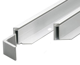 Cadre en aluminium anodisé argenté de panneau solaire avec le joint de vis/joint principal de coin