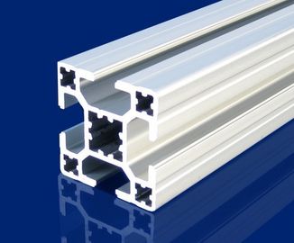 Profil 6005, profils en aluminium industriel du banc de tréfilage 6061 en aluminium modulaires d'extrusion