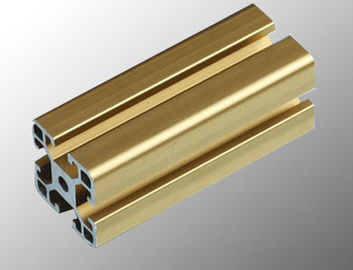 Profil en aluminium industriel anodisé pour la chaîne de production, profil d'aluminium de fente de T