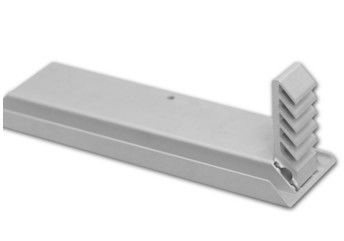 Argenté/noir a anodisé le cadre en aluminium peint par poudre de panneau solaire oxydé