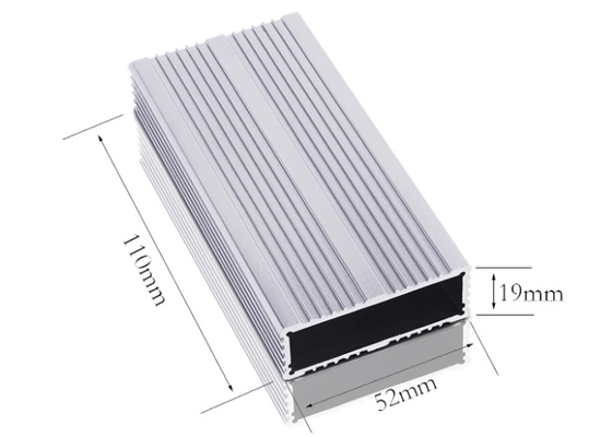 Extrusions d'aluminium pour boîte audio télécom / boîte AMP de puissance personnalisée / boîtier de circuit OEM