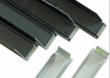 Cadre en aluminium anodisé adapté aux besoins du client, cadre d'aluminium de panneau solaire