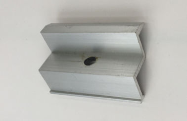L'extrémité en aluminium/mi bride pour les systèmes solaires de support de toit/le toit panneau solaire monte