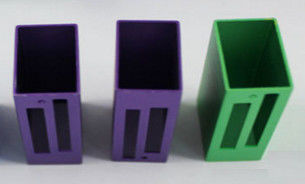 Boîtes en aluminium expulsées de anodisation colorées de clôture, couverture électrique d'échangeur de chaleur