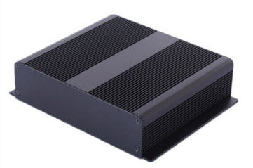 L'oxydation anodique en noir lumineuse a expulsé la clôture en aluminium 6063/6061/6005