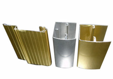 Profil en aluminium industriel argenté/d'or avec la coupe/le poinçon/forant