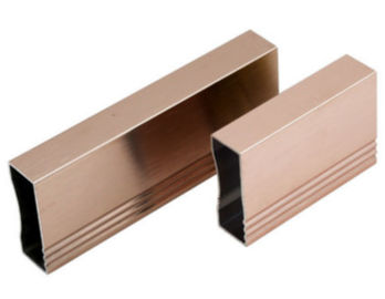 Profil adapté aux besoins du client d'extrusion de construction avec la coupe/le recourbement/fraisant