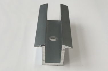 Fraisez bride solaire de finition/anodisée des systèmes picovolte de support du toit 6063-T5/6060-T5 mi