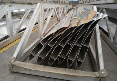La poudre argentée a peint le profil de pale de ventilateur de lames/plafond de ventilateur d'extraction