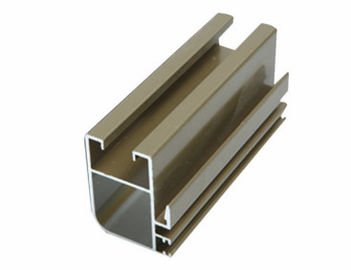 Profil en aluminium anodisé de construction/résistance aux intempéries industrielle de profil