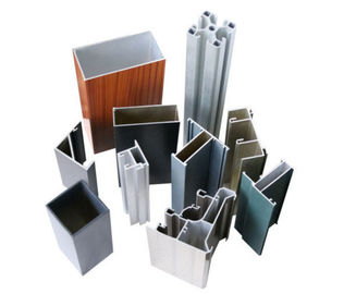 Sections adaptées aux besoins du client par profil en aluminium de construction de peinture de poudre