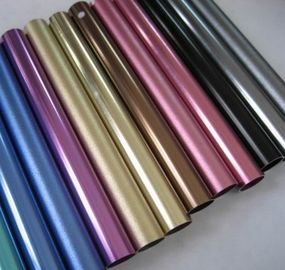 Tube en aluminium anodisé enduit par poudre, tuyauterie ronde en aluminium avec l'usinage de commande numérique par ordinateur
