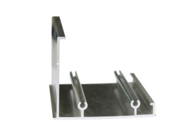 Jet de poudre adapté aux besoins du client par profil en aluminium de construction de douceur enduit