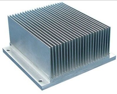 6061 profils en aluminium d'extrusion du radiateur T6/T66 pour des voitures/machines de trains