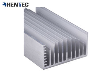 6005 profils en aluminium d'extrusion de radiateur d'Alodine d'alliage avec l'usinage de commande numérique par ordinateur