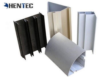 Profil en aluminium adapté aux besoins du client de construction, 6005 extrusions de fenêtre en aluminium