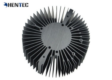 6063 - Le refroidisseur T5/radiateur/extrusion en aluminium de radiateur profile le noir anodisée