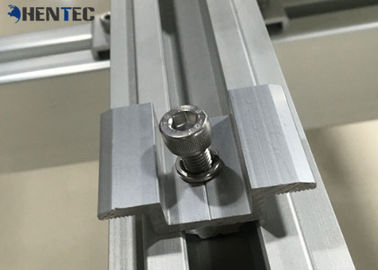 Extrusions en aluminium faites sur commande de kits de montage de toit de mi collier solaire avec la coupe / perçage