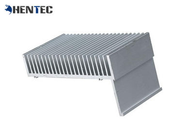 Adapté aux besoins du client anodisez les profils en aluminium d'extrusion de radiateur pour le logement de LED