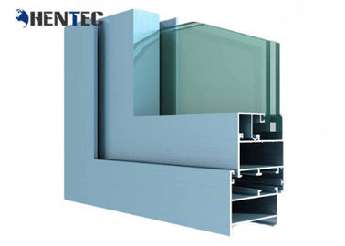 Silding/châssis fenêtre en aluminium de tissu pour rideaux, châssis de fenêtre adaptés aux besoins du client en métal