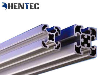 Profil en aluminium d'extrusion de profil d'OEM de fente en aluminium industrielle du système V