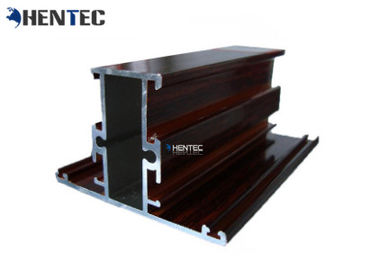 Sections adaptées aux besoins du client par profils en aluminium en bois d'extrusion en métal de profil de construction de grain