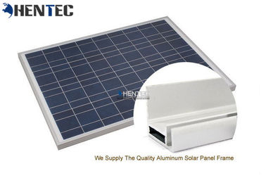 Le panneau solaire en aluminium de CA et de la CE encadrent 6063-T5 avec oxydé/anodisant