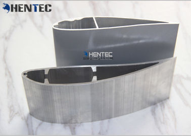 Résistance aux intempéries en aluminium de refroidissement d'extrusion encochée par remplacement industriel de pales de ventilateur