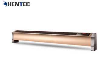 Couverture en aluminium/profil en aluminium industriel pour l'appareil de chauffage fixé au mur électrique de plinthe