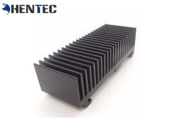 L'extrusion en aluminium de radiateur anodisée par noir profile la garantie de la qualité d'OIN