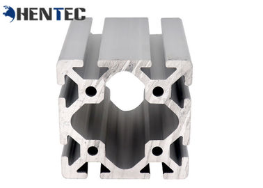 Extrusion en aluminium anodisée argentée d'aluminium de fente du système T de profil