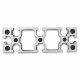 L'extrusion 6063 en aluminium anodisée argentée profile GB/T5237-2004