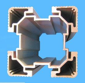 6005 profil en aluminium industriel anodisé argenté, extrusion en aluminium de fraisage de queue d'aronde