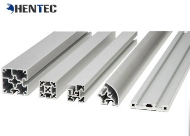 6061 extrusion en aluminium de fente de 6005 T, accueil de encadrement en aluminium d'OEM de fente de T