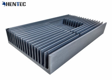 Profils en aluminium anodisés d'extrusion de radiateur, profils en aluminium standard d'extrusion