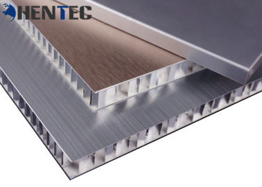 Panneau en aluminium anodisé de nid d'abeilles de profil en aluminium de construction avec la finition balayée