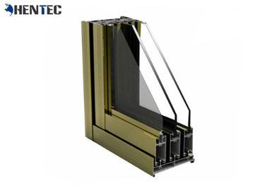Silding/extrusion fenêtre en aluminium de tissu pour rideaux profile les châssis de fenêtre adaptés aux besoins du client en métal