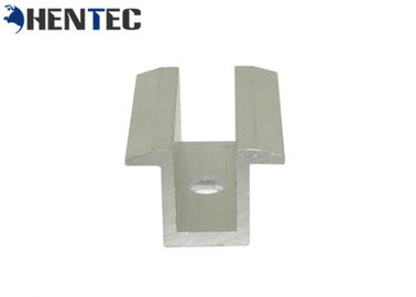 Systèmes solaires 6063 de support de toit de MI bride de picovolte - résistance T5 à la corrosion élevée