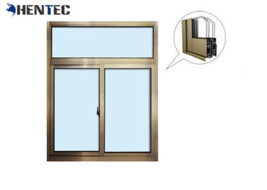 Extrusions de châssis de fenêtre en aluminium d'électrophorèse avec traiter profondément