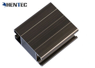 La poudre de la CE a peint les extrusions en aluminium de porte pour les portes accrochées par côté/portes de Silding