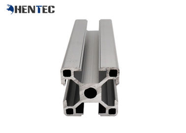 Anodisé/poudre a peint le système en aluminium T de profil encoché a expulsé l'encadrement en aluminium